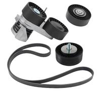 Serpentine Drive Belt Pulley Tensioner Kit For E82 E88 E90 E92 E91 E93 N54 Engine 2005-2010 belt idler