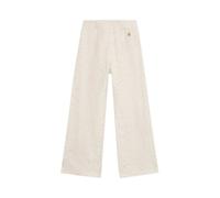 Serpentine Elegance Trousers- female- Roberto Cavalli- Trousers- Beige- 6 Y- Kids 6 Y