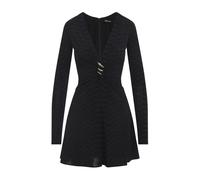 Serpentine Mini Dress - female - Roberto Cavalli - Short Dresses - Black - M - Dresses M