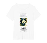 Serpico Frank Introduction T-Shirt, Women's Plus, White, 6X