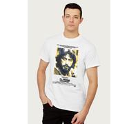 Serpico Men's The Most Dangerous Man Alive An Honest Cop T-Shirt in White | Size: 2XL Serpico White 2XL