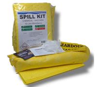 Serpro spill management 10 Litre Chemical Mini Spill Kit - Battery Acd, Caustics, Hazardous Chemicals