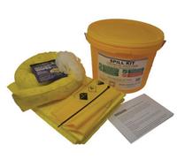 Serpro spill management 10 Litre Chemical Spill Kit In A Plastic Tub.- Acd, Alkali, Caustic