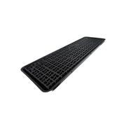 Serpro spill management 117 X 40Cm Bunded Drip Tray 18 Litre Spill Containment With Removable Grid, Durable Recycled Polypropylene, Ideal For Small Drum
