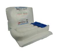 Serpro spill management 20 Litre Oil And Fuel Spill Kit - Comprehensive Spill Response Solution For Quick Cleanup