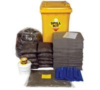 Serpro spill management 348 Litre General Purpose Spill Kit In Wheeled Bin