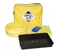 Serpro spill management 50 Litre Chemical Spill Kit With Drip Tray Spill Response For Acids, Alkalis, Solvents, And Chemicals . For Stores And Machinery