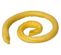 Serpro spill management 8-Pack Chemical Absorbent Socks - 300Cm X 8Cm For Hazardous Liquid Spill Containment, 80L Capacity