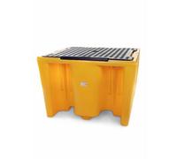 Serpro spill management Single Ibc 1100Litre Containment Bund (Yellow)