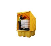 Serpro spill management Single Ibc Spill Pallet With Framed Cover