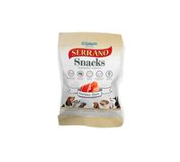 Serrano Soft Snack Dog Treats Mixed Flavours Chicken-Ham-Beef-Liver Rich in Protein Low Fat Easy to Digest Enriched with Nutrients Ideal for All Breeds Training Reward or Daily Treat Ham-pck of 3