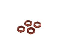 Serrated Wheel Nuts Kyosho Inferno 1:8 (4) Red