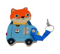 Serrature Per Bambini, Giocattoli Per Auto Con Serratura E | Giocattoli Didattici Lucchetti Didattici Interattivi | Giocattolo Educativo Attività Prescolari Creative Per Bambini In Età Prescola