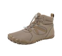 Serria Barefoot Winter Shoes Women Lightweight High Rise Hike Trekking Shoes for Backpacking Camping Ladies Walking Shoes Lightweight Hiking Camping Outdoor Trekking Boot (d-Coffee, 9)