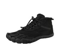 Serria Barefoot Winter Shoes Women Lightweight High Rise Hike Trekking Shoes for Backpacking Camping Ladies Walking Shoes Lightweight Hiking Camping Outdoor Trekking Boot (c-Black, 6.5)