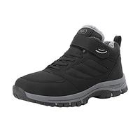 Serria Hiking Boots Women Wide Fit Lightweight Trekking High Rise Walking Shoes Fully High Rise Outdoor Hiking Trekking Shoes Approach Shoes Lightweight Breathable (#E-Black, 6.5)