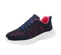 Serria Waterproof Trainers Womens Ladies Running Shoes Slip On Trainers Thick Bottom Air Cushioned Comfortable Walking Shoes with Breathable Mesh Sneakers Ladies Casual Orthopedic Shoes, nxhSKi4Sk