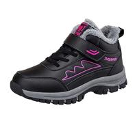 Serria Women's Waterproof Hiking Boots, Wide Fit, Lightweight, High Rise, Hot Pink, Size 6 UK