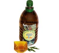 Serriana Premium Extra Virgin Olive Oil - rich, buttery aromatic olive oil from protected Spanish Mediterranean mountains. Artisan. Sustainable. Super low acidity. 2l refill light weight bottle.