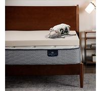 Serta CopperGel Memory Foam Mattress Topper, Queen, Copper