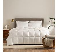 Serta Hypoallergenic Extra Warmth Down Alternative Comforter with Corner Loops, Polyester Microfiber, White, Full/Queen