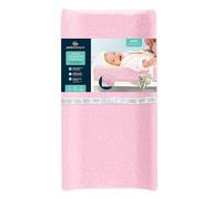 Serta Perfect Sleeper Contoured Changing Pad with Plush Cover, Pink