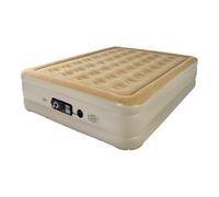 Serta Raised Air Mattress with Never Flat Pump | Queen 18" Luxury Inflatable Mattress - Built-in Air Pump for Comfortable Rest