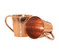 Sertodo Copper, Hand Hammered 100% Pure Copper, Moscow Mule Mug, 12 oz, Set of 2