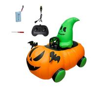 SERUCARY Inflatable LED Decoration with Lights, Giant Inflatable Garden Decoration for Halloween, Vehicle Garden Decoration for Lawn Parties