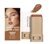 Serum-Boosted Beauty Balm Foundation Stick | Hydrating Skin Tint with Hyaluronic Acid & Vitamin E | Full Coverage Natural Finish Makeup for Dry & Combination Skin | Lightweight & Non-Greasy (#3, 18g)