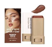Serum-Boosted Beauty Balm Foundation Stick | Hydrating Skin Tint with Hyaluronic Acid & Vitamin E | Full Coverage Natural Finish Makeup for Dry & Combination Skin | Lightweight & Non-Greasy (#2, 18g)