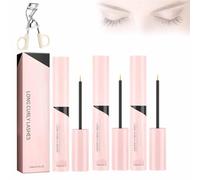 Serum PestañAs, Natural Lash & Brow Enhancer, Volume, Thickness, Darkness, Beauty, Lengthening for Lashes, Brows (3pcs-PINK)
