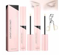 Serum PestañAs, Natural Lash & Brow Enhancer, Volume, Thickness, Darkness, Beauty, Lengthening for Lashes, Brows (2pcs-PINK)