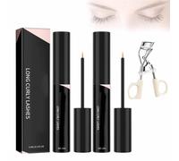 Serum PestañAs, Natural Lash & Brow Enhancer, Volume, Thickness, Darkness, Beauty, Lengthening for Lashes, Brows (2pcs-BLACK)