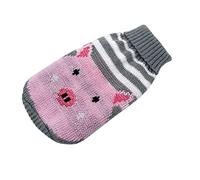 SERUMY Dog Clothes Warm Dog Clothes For Small Medium Dogs Knitted Cat Sweater Pet Clothing For Chihuahua Bulldogs Puppy Costume Coat Winter-Pink Pig,Xl
