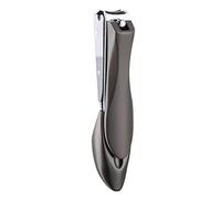 SERUMY Nail Clipper 1Pcs No Splash Nail Clippers Manicure For Fingernail And Toenail Cutter Nippers Professional Cuticle Scissors Accessories Tool-Black