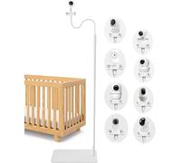 Seruno X Baby Monitor Mount Floor Stand, 68.8" Adjustable Height, Compatible with Philips/GHB/Hellobaby/Blemil/Momcozy/litokam/jeeber/eufy/BOIFUN 6T or Other Cameras with 1/4 Thread Baby Camera