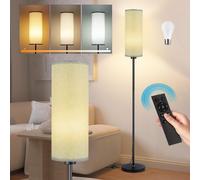 Seruno X Floor Lamp Grey Standing Lamp with Remote Control,