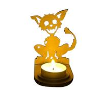 Servant for Shadow Teeicht Shadow Teeicht - Horror Tea - Halloween Candle | Table Ornaments A Crane Throwing Cats on Wall for Living Room, Stud
