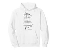 Servant Of All Be First Last Mark 9:35 Jesus Scripture Pray Pullover Hoodie
