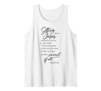 Servant of All Be First Last Mark 9:35 Jesus Scripture Pray Tank Top