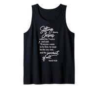 Servant of All Be First Last Mark 9:35 Jesus Scripture Pray Tank Top