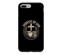 Servant Of God Matthew 20:28 Christian Emblem Case for iPhone 7 Plus/8 Plus