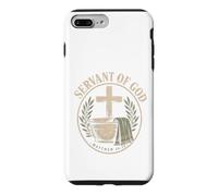 Servant Of God Matthew 20:28 Christian Emblem Case for iPhone 7 Plus/8 Plus