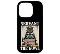 Servant The Bowl Cat In Box Food Bowl Funny Cat Case for iPhone 14 Pro
