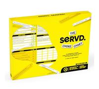 SERVD Chore Chart - Chores Gamified Magnetic Customizable Challenge Chart for 1 Player Ages 6-12 Years