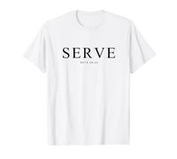Serve Acts 20 24 Bible Verse Inspiring Christian Aesthetic Value Graphic T-Shirt