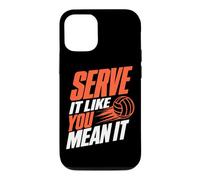 Serve It Like You Mean It Volleyball Player Case for iPhone 12/12 Pro