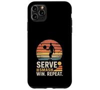 Serve Smash Win Repeat Pickleball Case for iPhone 11 Pro Max