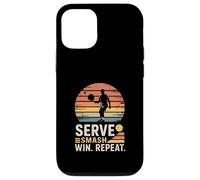 Serve Smash Win Repeat Pickleball Case for iPhone 12/12 Pro